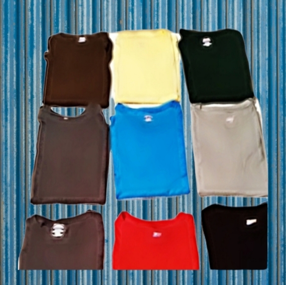 Hanes Other - EUC HANES BEEFY XL MEN'S T-SHIRTS LOT OF 9 SHIRTS